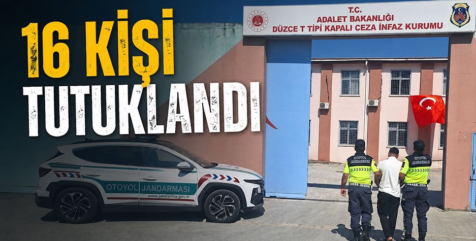 48 Kişiden 16'sı Tutuklandı