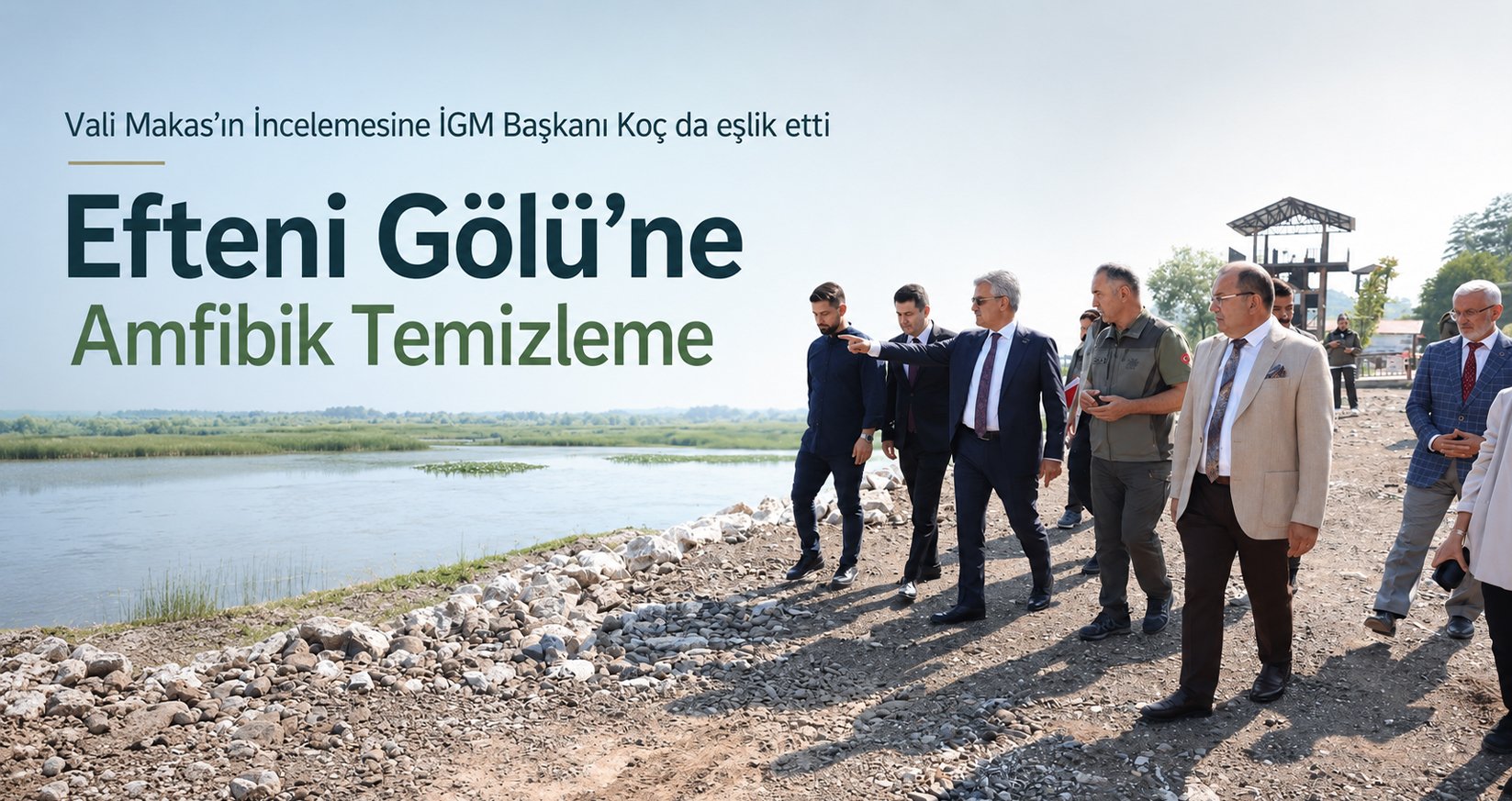 Vali Makas’ın İncelemesine İGM Başkanı Koç da eşlik etti