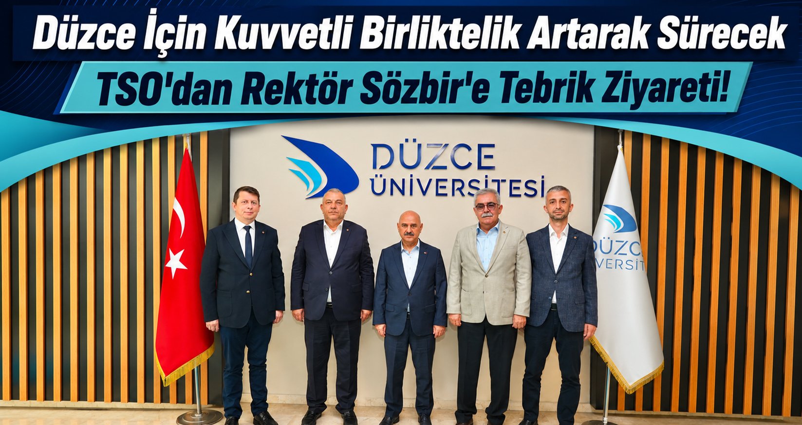 Tso'dan Rektör Sözbir'e Tebrik Ziyareti!