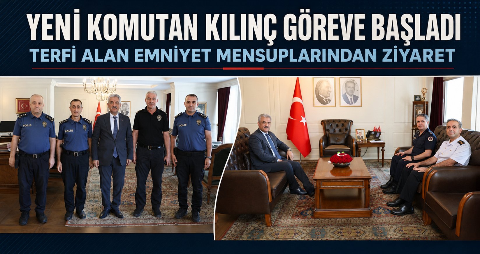 Yeni Komutan Kılınç Göreve Başladı