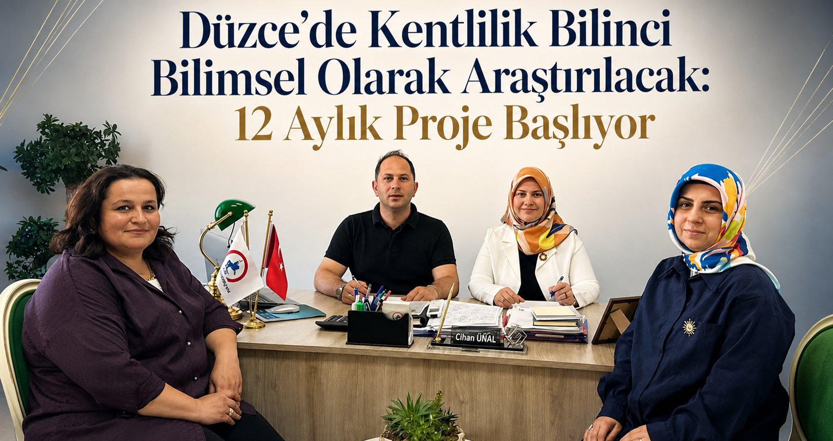 Düzce’de Kentlilik Bilinci Bilimsel Olarak Araştırılacak: 12 Aylık Proje Başlıyor