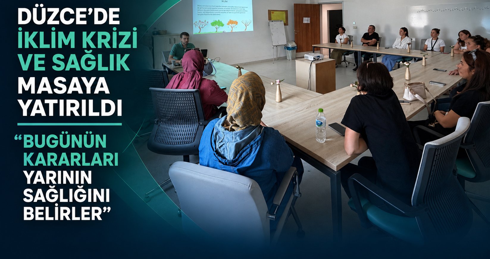Düzce’de İklim Krizi ve Sağlık Masaya Yatırıldı: “Bugünün Kararları Yarının Sağlığını Belirler”