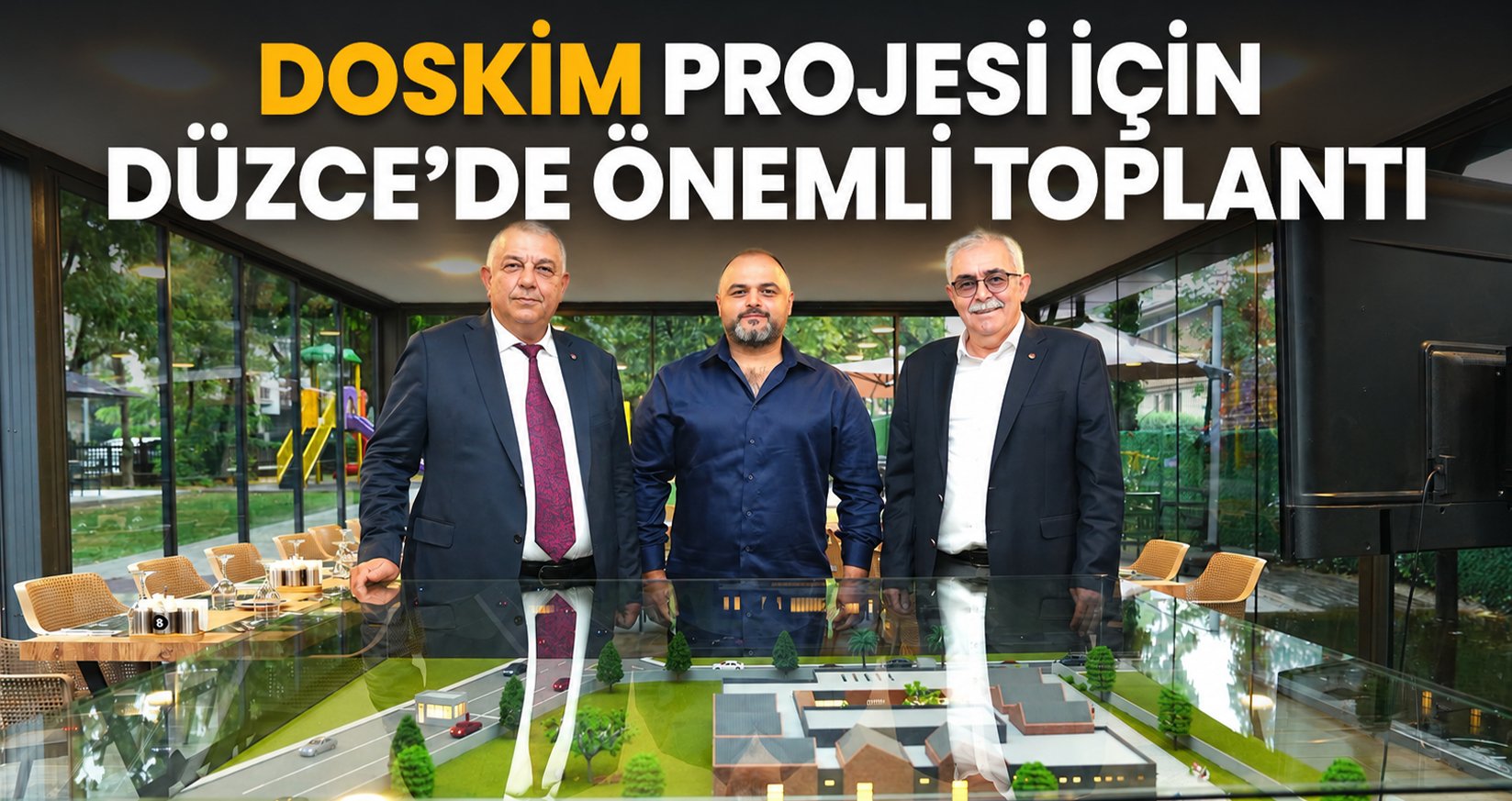 DOSKİM Projesi İçin Düzce’de Önemli Toplantı