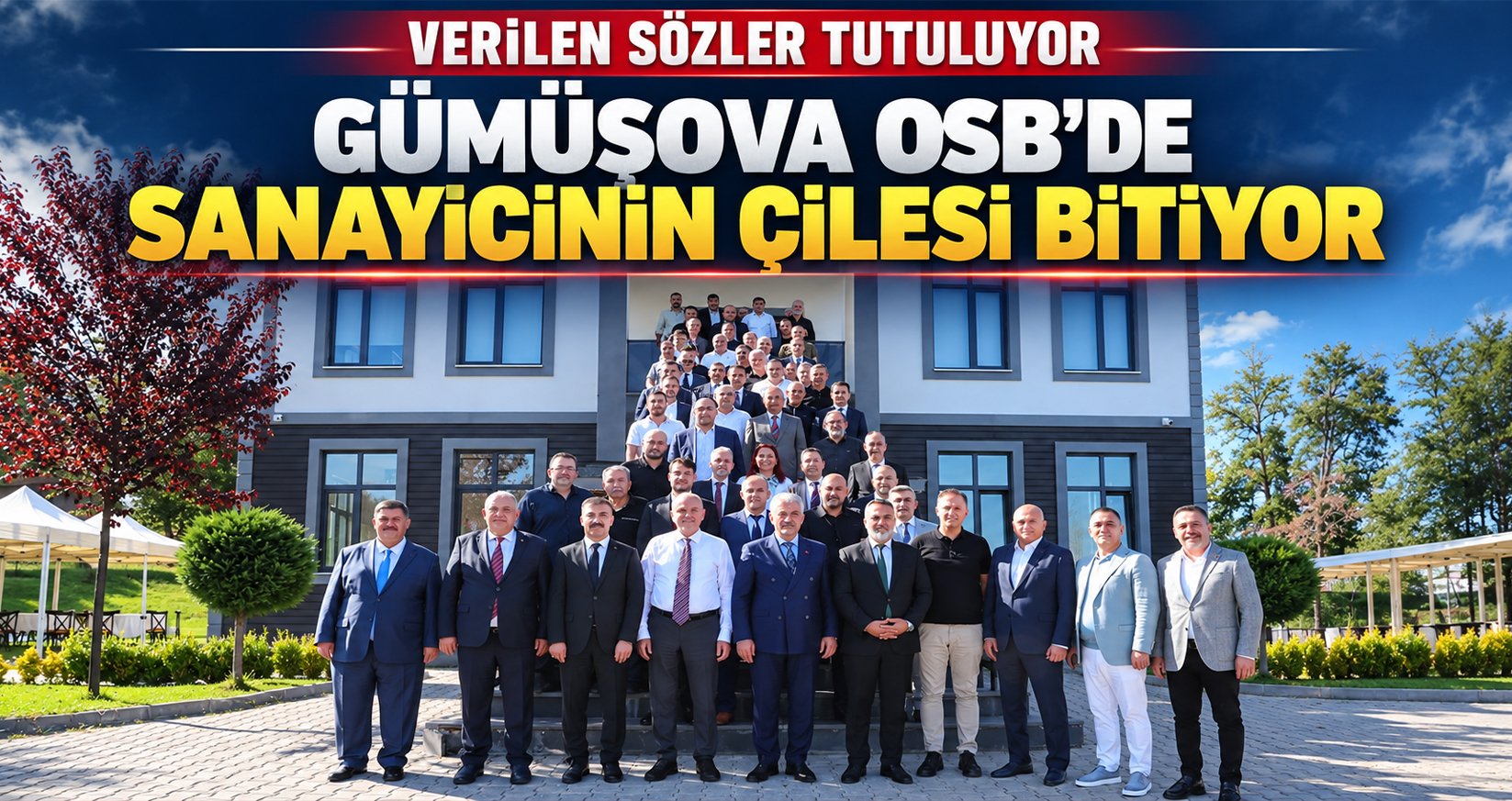 Gümüşova OSB’de Sanayicinin Çilesi Bitiyor