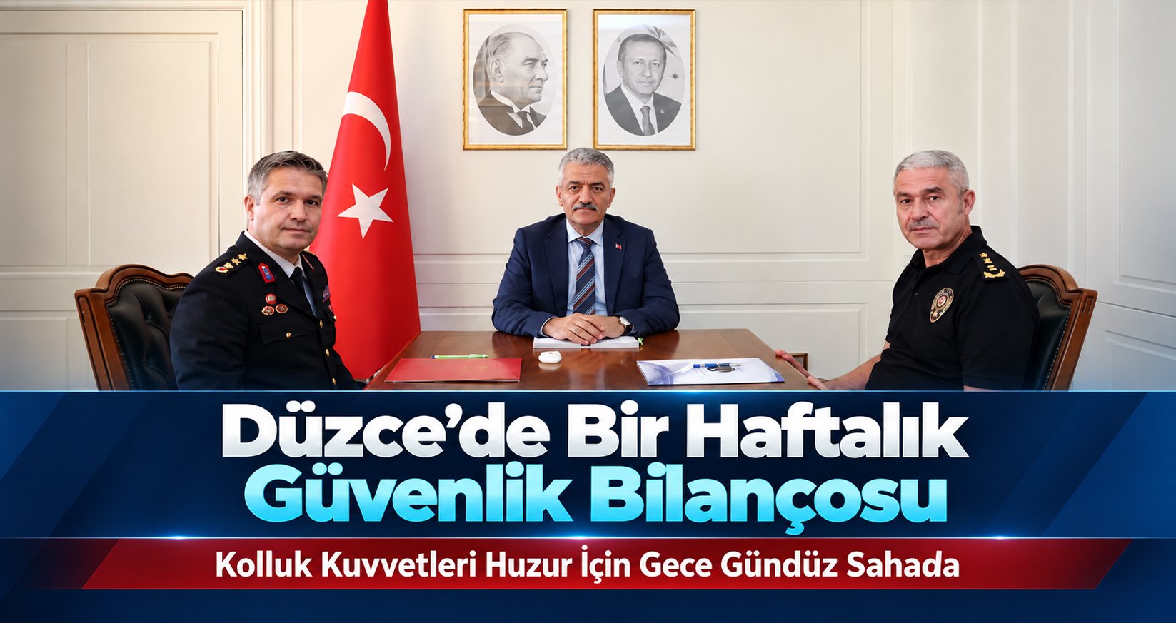 Düzce’de Bir Haftalık Güvenlik Bilançosu