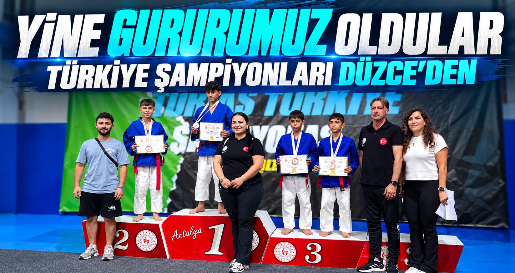 Türkiye Şampiyonları Düzce’den