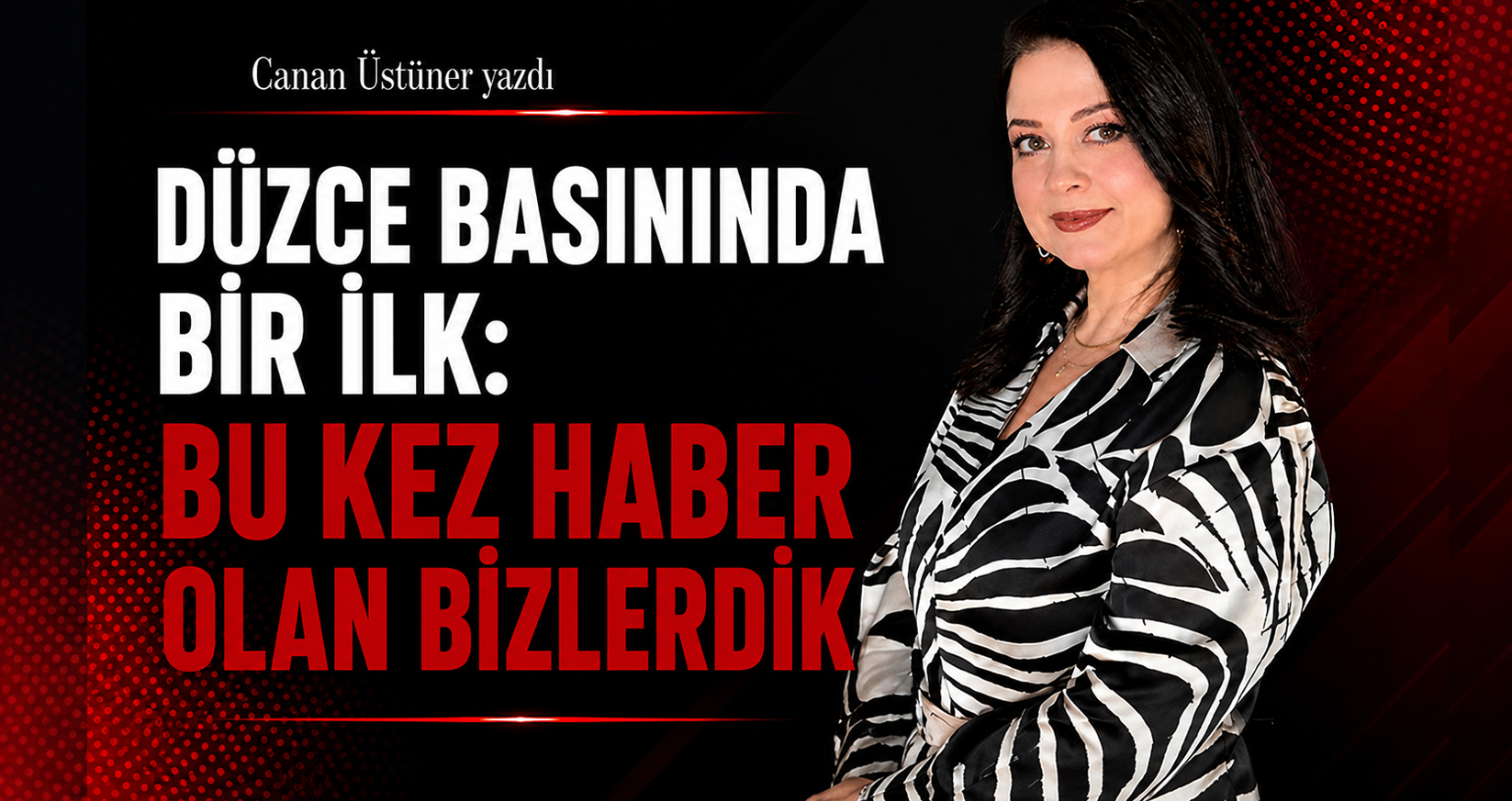 Düzce Basınında Bir İlk: Bu Kez Haber Olan Bizlerdik